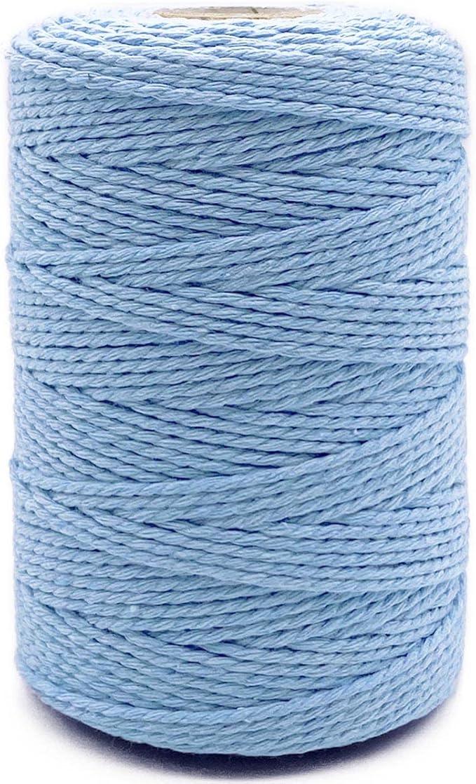 Cotton Butchers Twine - 500 Feet, Blue