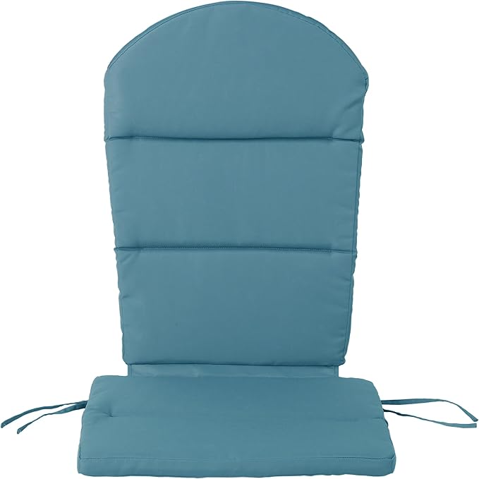 Christopher Knight Home Terry Outdoor Water-Resistant Adirondack Chair Cushions (Set of 2), Dark Teal, 2 Count (Pack of 1)