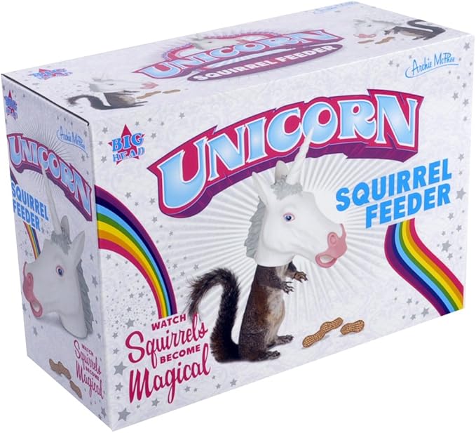 Archie McPhee, Squirrel Feeder Unicorn Head