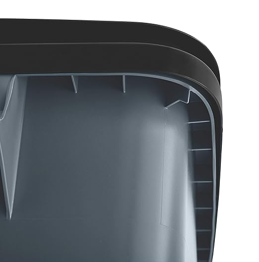Rubbermaid Commercial Products Brute Rollout Trash/Garbage Can/Bin with Wheels, 32 GAL, Gray, for Restaurants/Hospitals/Offices/Back of House/Warehouses/Home