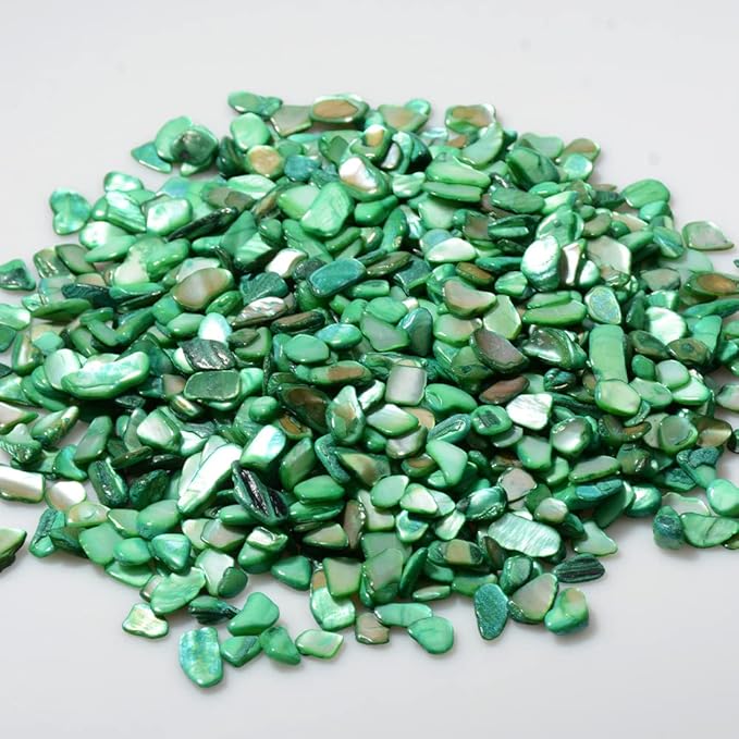 QICQDRAM Crushed Shells for Crafts About 2LB (900g/31.74oz) Small Natural Crushed Shells Bulk for Crafts DIY Beaching Wedding Decoration Vase Fillers