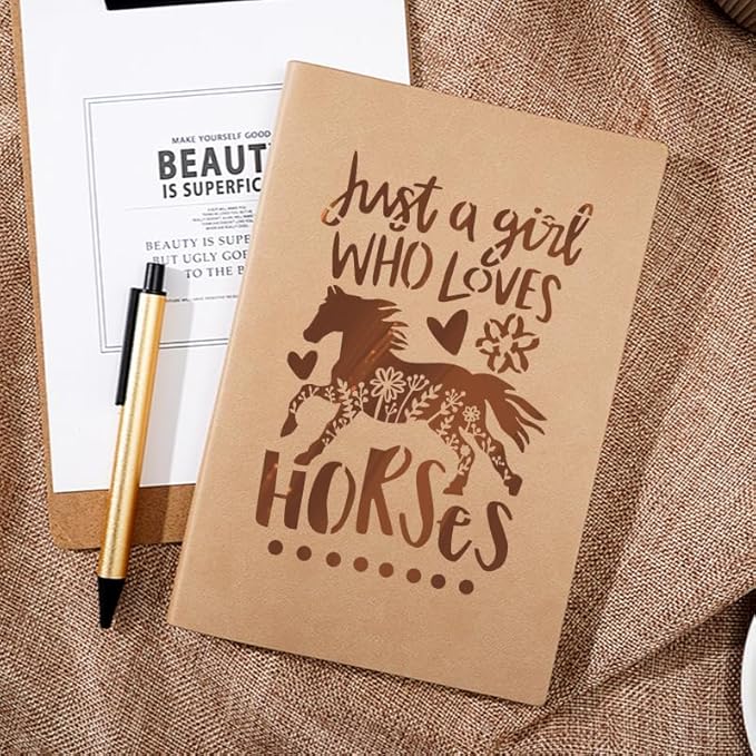 Horse Stencils for Painting on Wood, Walls, Canvas, Fabric, Scrapbooking – 12PCS Reusable Horse Stencils Templates for Kids and Adults DIY Crafts, Drawing, Home Decor