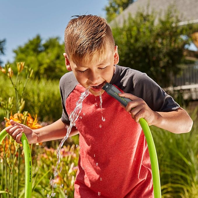 Flexzilla Garden Hose 3/4 in. x 50 ft., Lightweight All-Weather Water Hose, Durable and Flexible, Leak-Free Connections
