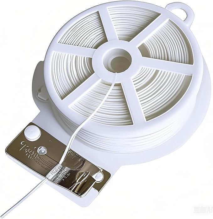 Twist Tie, 328 Feet (100m), white cable ties with Cutter, Garden Plant Ties Reusable, white Twist Ties for plants Gardening Tomatoes Tie garden ties for plants,garden twist ties flowers Climbing