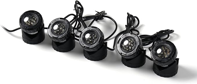 Jebao Submersible LED Pond Light, Set of 5