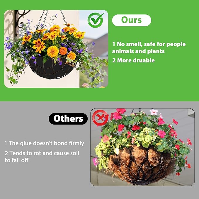 Longzhuo 63" X 83" Planter Box Liner - Non Woven Fabric for Winter Greenhouse Vegetable Gardening, Raised Garden Bed Liner, Cuttable Plant Liner with Soil Containment & Water Drainage for Flower Pots