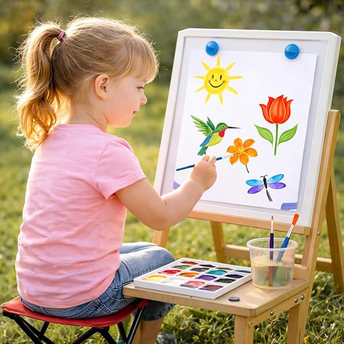 50 PCS Small Flower Stencils for Painting, Reusable Spring Stencils for Wood, Wall, Canvas & Cards, Holiday Crafts(3×3 Inch)