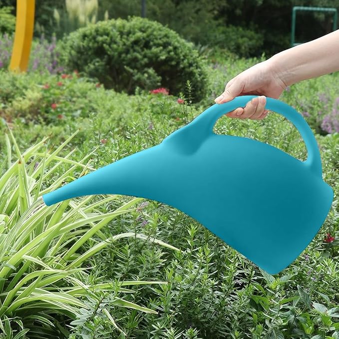 Plant Indoor and Outdoor Watering Can - 1/2 Gallon - Blue
