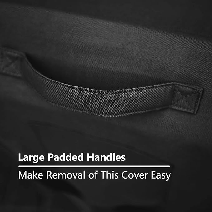 Outdoor Swivel Lounge Chair Cover 2 Pack, (37.5 L x 39.25 W x 38.5 H inches) 100%Waterproof Heavy Duty Outdoor Chair Covers, Patio Furniture Cover for Swivel Patio Lounge Chair(Black)