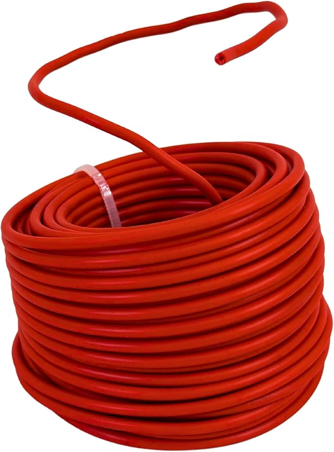 BudHuggers for Optimal Plant Training | 50ft (15M) | 3mm Thick Garden Wire Ties | Flexible & Durable | Rubber Plant Ties to Yield Bigger Buds, Stronger Branches & Larger Canopies | Reusable