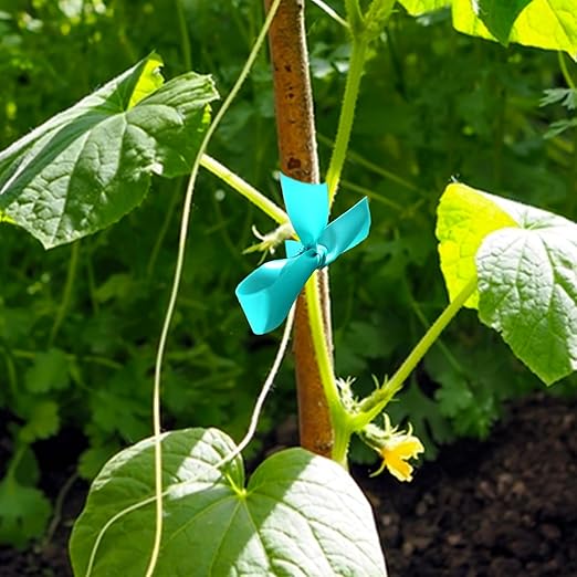 Stretch Tie Tape, 1/2" 150ft Garden Tie Tape, Reusable Garden Plant Ties Green Tapes for Plants, Thick Sturdy Plant Ribbon Garden Green for Branches Flowers Tomatoes Plant Use Indoor Outdoor