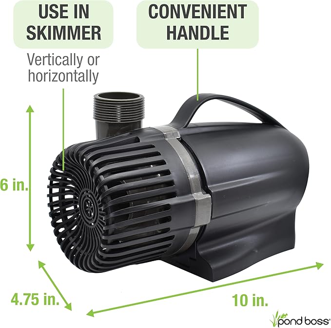 Pond Boss Waterfall Pump, 3600 GPH