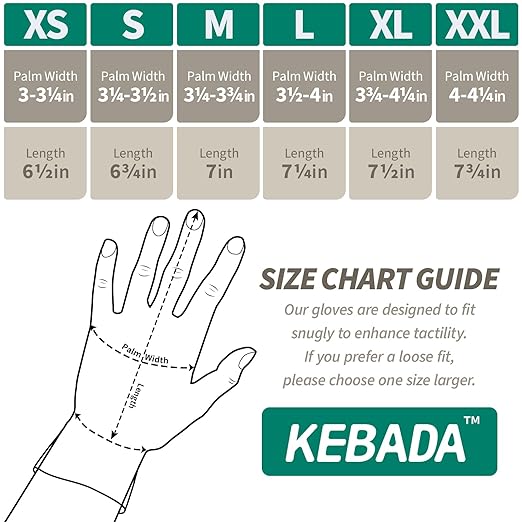 Kebada W1 Work Gloves for Men and Women, Touchscreen PU Coated Gloves with Grip, 50 Pairs Bulk Pack, Ideal for Warehouse Package Handling, Construction, Gardening, Green X-Large