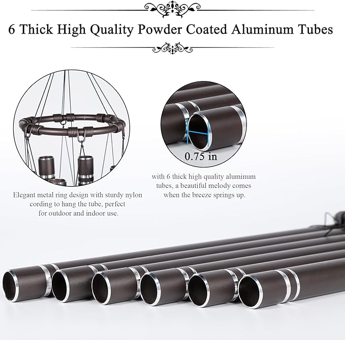Memorial Wind Chimes for Loss of Loved One, Sympathy Gift Baskets,Funeral Bereavement Gifts for Loss of Father Mother, 33” Wind Chime for Outside in Memory of a Loved One