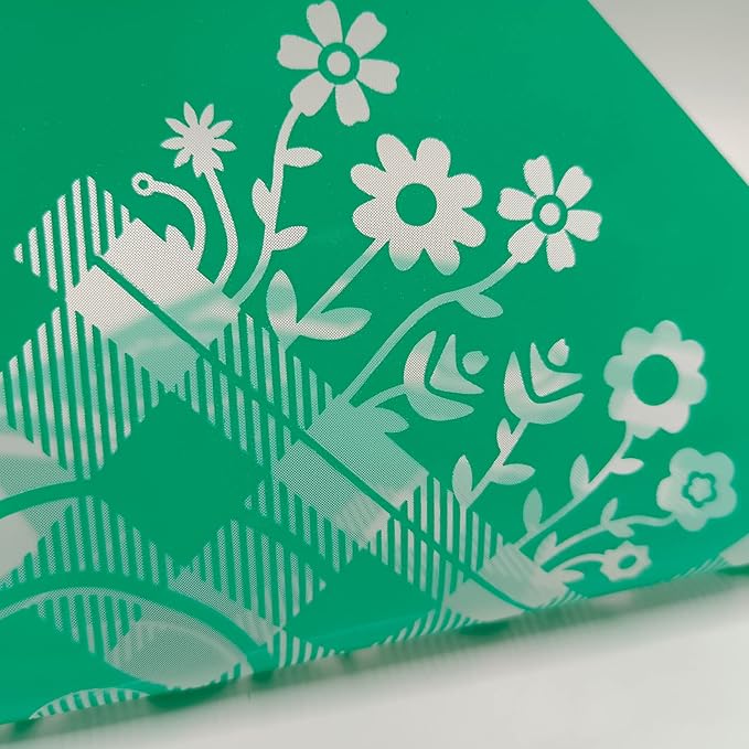 11PCS Sunflower Silk Screen Stencils Self Adhesive Be Kind Screen Printing Stencil Reusable Love Mesh Stencils Wildflower Chalk Transfers for Chalk Paste Paint on Wood,Fabric,DIY Garden Decor Art