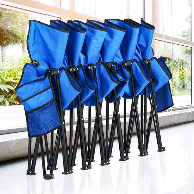 Yaheetech Foldable Sideline Bench 600D Oxford Double Layer Fabric