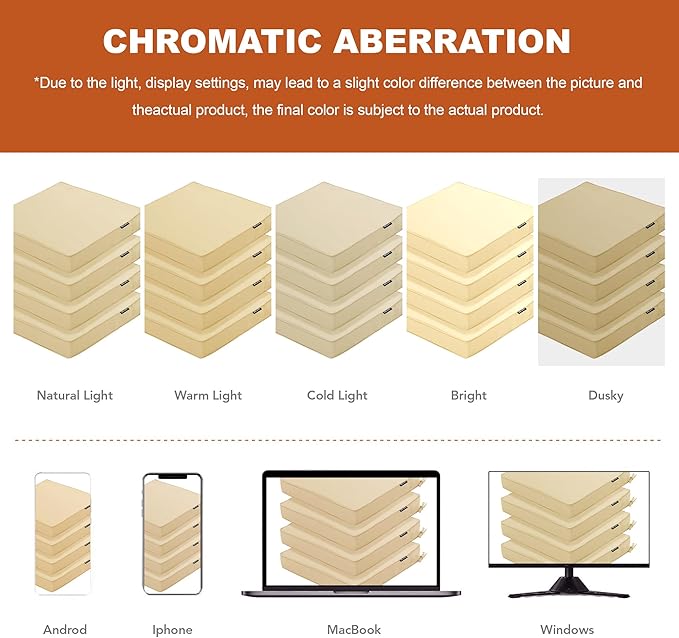 Outdoor Chair Cushions 19 x 19 Inch Waterproof Patio Chair Cushions with Tie 5 Year Color Fastness Thick Outdoor Seat Cushion for Garden Lawn Patio Furniture Beige Set of 2