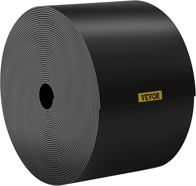 VEVOR Landscape Edging, 10 inch Depth 40 ft Total Length, Recycled HDPE Coiled Terrace Board, Flexible Bender Border for Landscaping, Lawn, Garden, Yard, Against Invading Weeds, Black