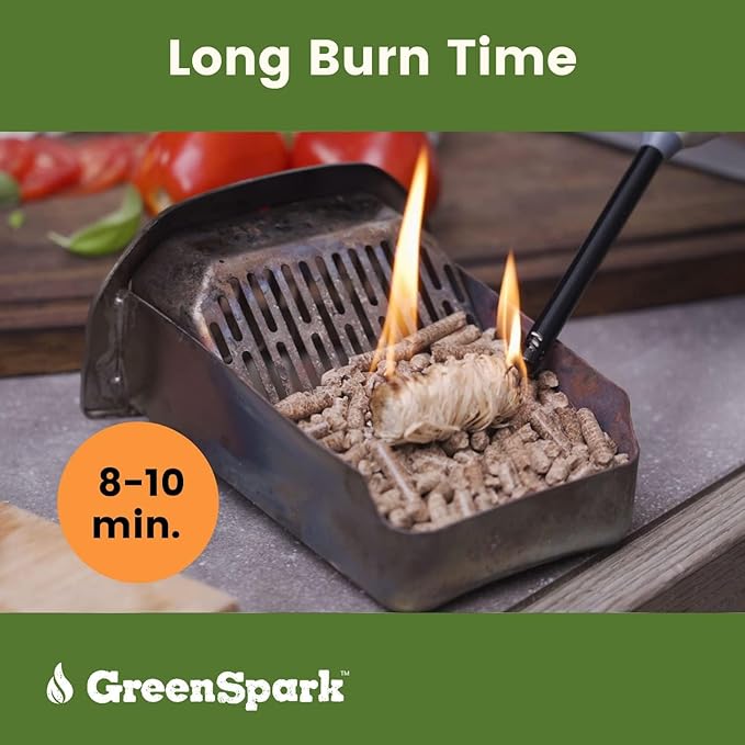 Natural 70 Pcs Fire Starters All Weather, Smoker, BBQ, Fireplace, Wooden and Pellet Stove, Fire Pit, Long Burn, Waterproof, Pizza Oven, Firestarter Grill, Charcoal Starter