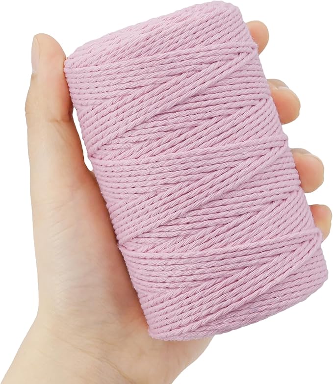 Cotton Butchers Twine - 500 Feet, Pink