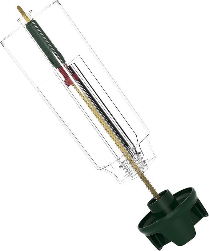 Squirrel Buster Legacy Squirrel-Proof Bird Feeder for Wild Birds – 4 Metal Removable Perches, 2.6 lb Seed Capacity, Chew-Proof Design, Easy to Clean, Green