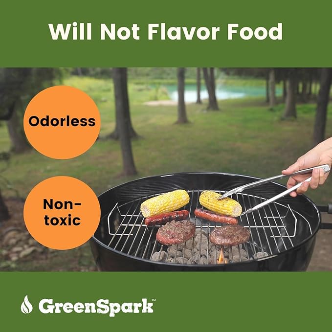 Natural Fire Starters for Grill, Smoker, Pizza Oven,BBQ,Fireplace, Wooden & Pellet Stove, Fire Pit, Long Burn, Waterproof,All Weather, Safe for Indoor/Outdoor Use (10 Lb)