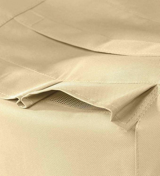 Plow & Hearth Adirondack Chair Outdoor Furniture Cover, Tan