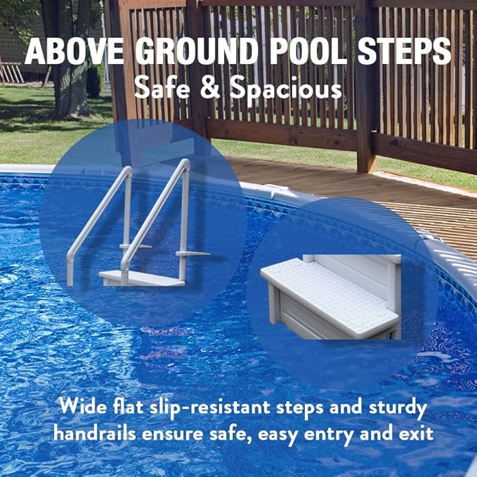 Doheny's Pool Step for Above Ground Swimming Pools