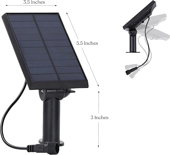 Brightech Ambience Pro Replacement Solar Panel - Compatible ONLY with Brightech 2W Solar-Powered Outdoor String Lights - Commercial Grade - 1 Solar Panel