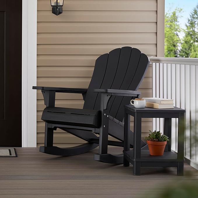 Keter Everest Adirondack Rocker - Graphite