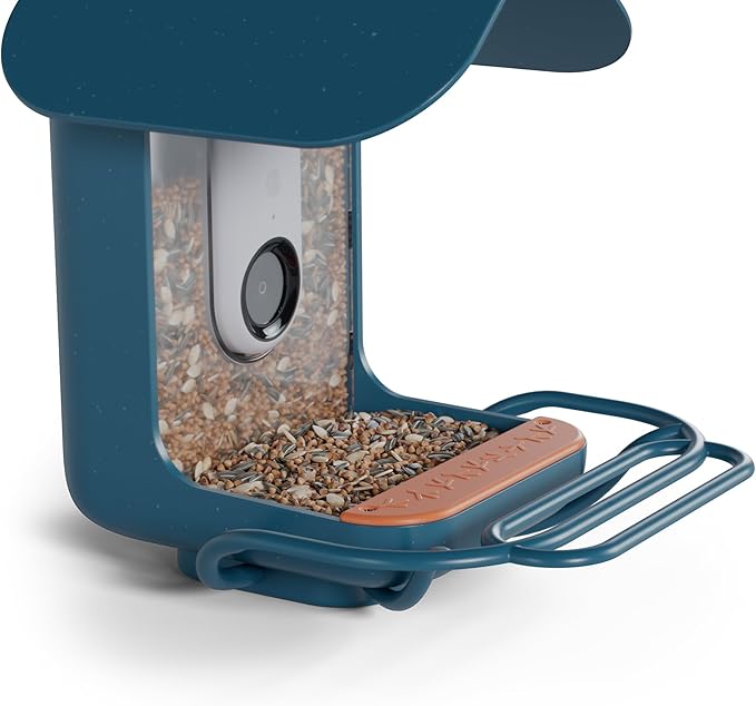 Birdbuddy Blue Perch Extender – Add-On Accessory for Better Watching Experience - Outdoor Bird Perch - Weatherproof and Durable