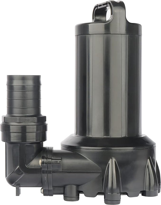 OYO WATER Large 5000GPH Submersible Outdoor Inline Pond Pump High Head Water Pump for Garden Waterfall Fountain Water Circulation for Koi Fish Pond