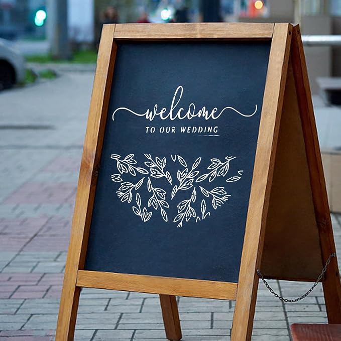 17 PCS Welcome Stencils for Painting on Wood, Family Doormat Reusable Welcome Letters Templates for Wood Sign, Half Round Plastic Stencils Set for Door Mats Furniture Sign Canvas Wall DIY Crafts