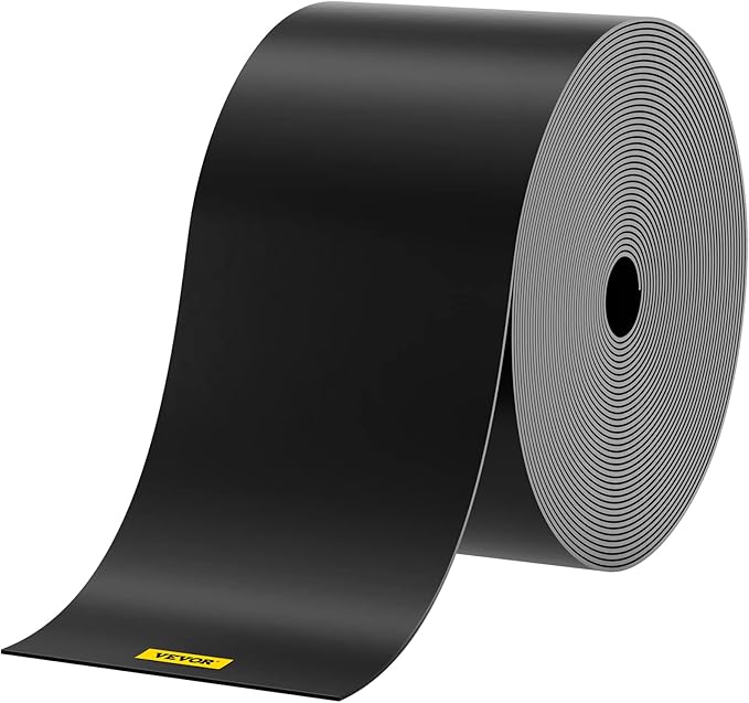 VEVOR Landscape Edging, 10 inch Depth 40 ft Total Length, Recycled HDPE Coiled Terrace Board, Flexible Bender Border for Landscaping, Lawn, Garden, Yard, Against Invading Weeds, Black
