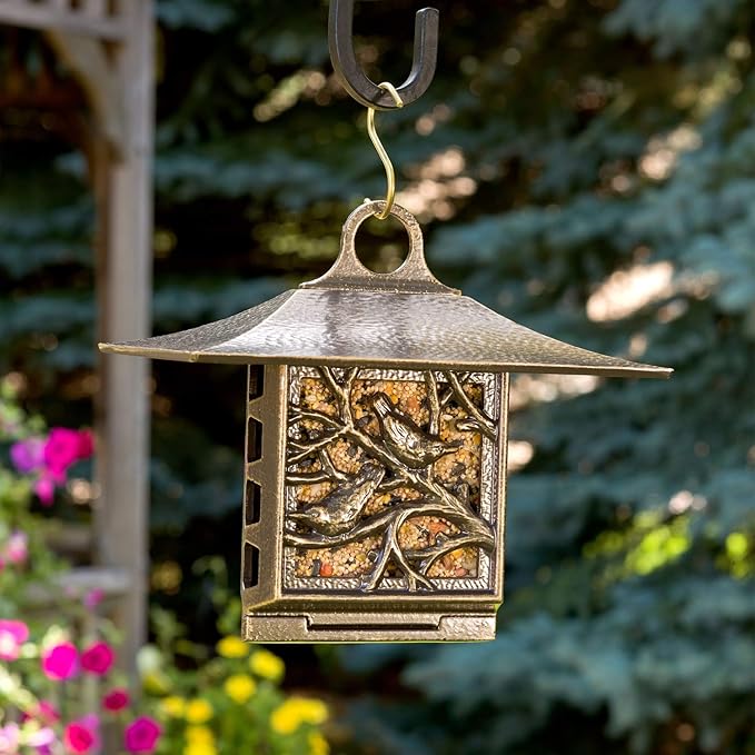 Whitehall Products Nuthatch Suet Feeder, French Bronze