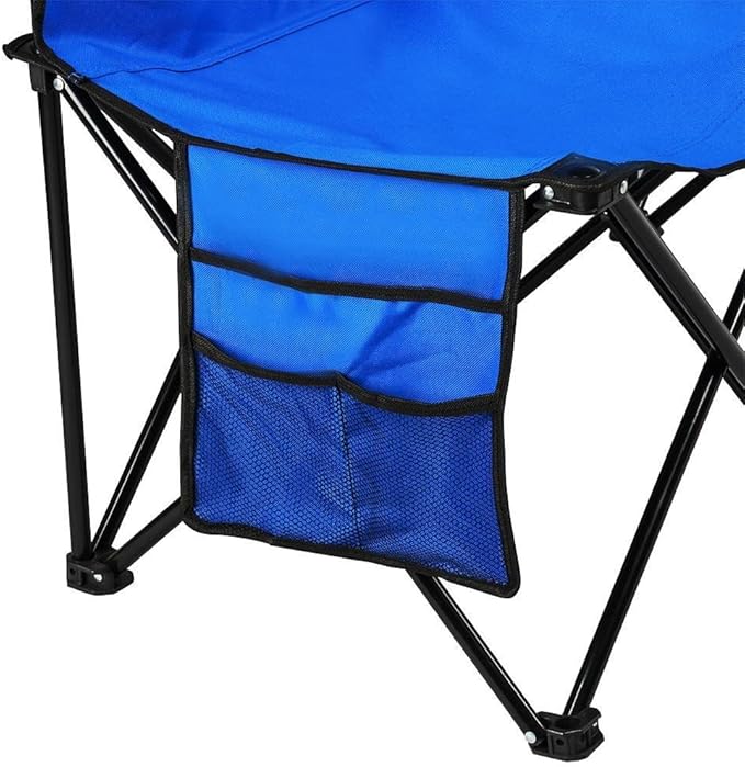 Yaheetech Foldable Sideline Bench 600D Oxford Double Layer Fabric