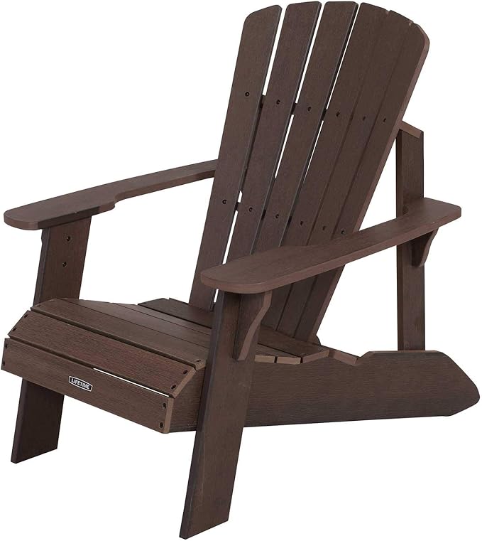 LIFETIME Faux Wood Adirondack Chair