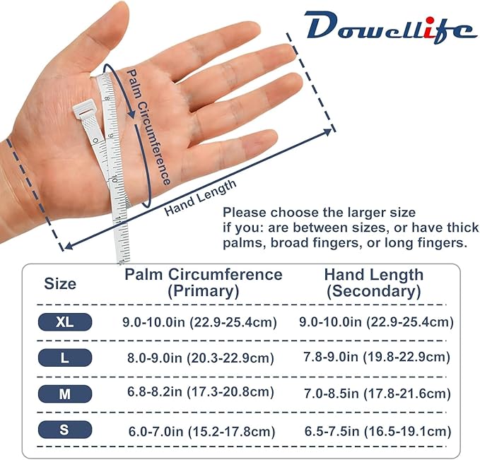 Dowellife 12 Pairs Level 5 Cut Resistant Work Gloves for Men and Women, PU Coated Breathable Gardening Gloves, Thin Flexible and Firm Grip for Mechanics and Fishing (X-Large, Grey)