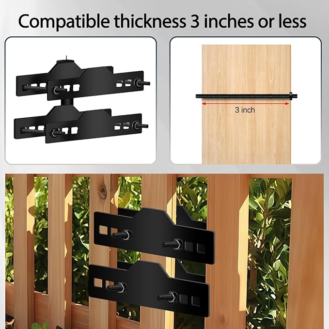 Deck Hook, Heavy Duty Hummingbird Feeder Hanger, 31 Inch Extended Adjustable, Solid Steel Hanging Hook for Hanging Bird Feeder, Suet Baskets, Planters, Wind Chimes, 360 Degree Rotary, 2 Pack