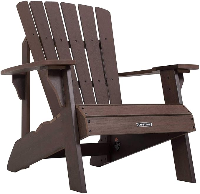 LIFETIME Faux Wood Adirondack Chair