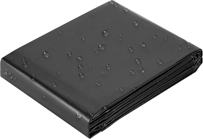 hygger Pond Liner - 10 by 13ft Fish Pond Liners for Outdoor Ponds, 14.5 Mil PVC Soft Pond Liner for Fish Ponds, Koi Pond Liner, Water Features, Garden Water Fountains, Waterfalls