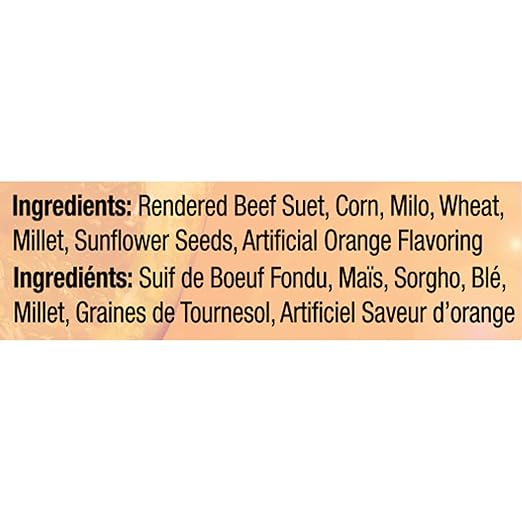 Heath Outdoor Products DD-14 Orange Burst Suet Cake, 11.25 oz., Case Of 12