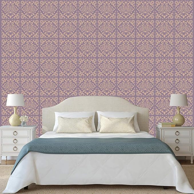 16 Pcs (6 x 6 Inch) Reusable Stencils, Mandala Stencils Mandala Dot Painting Templates Stencil for DIY Painting Art Scrapbook Easter Decorations