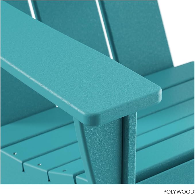 POLYWOOD® Modern Adirondack Chair in Aruba