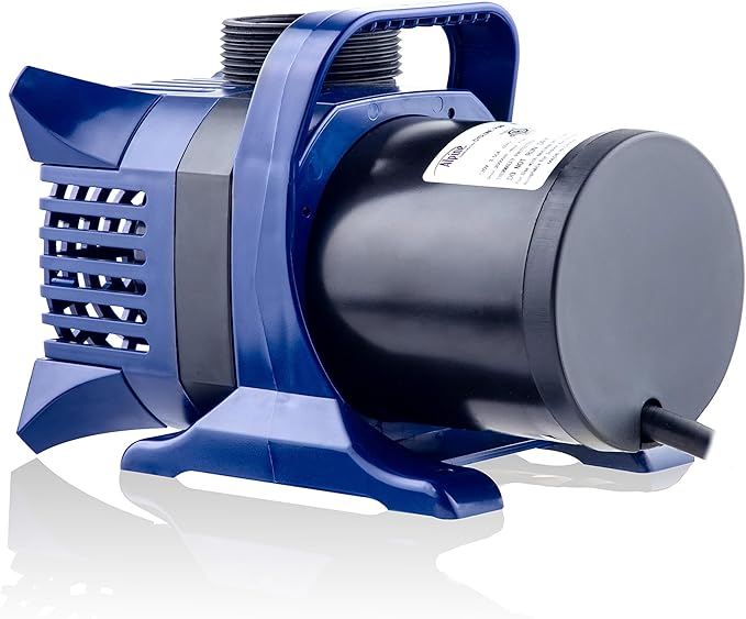 Alpine Corporation PAL8000 | 8000 GPH Submersible Water Pump — Quiet 540W Heavy-Duty Motor, 33-ft Cord & 26-ft Lift — Multi-Angle Flow for Ponds, Waterfalls & Fountains — Durable Outdoor Performance