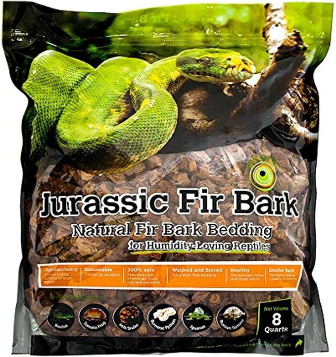SuperMoss Galápagos (05024) Jurassic Fir Bark Bedding, 8-Quart, Natural