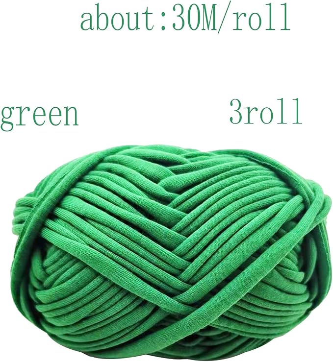 3 Pack Green Garden String, Garden Twine, Soft Ties for Plants, Tree, Flowers, Stretchy Plant Supports Multi-use Craft String