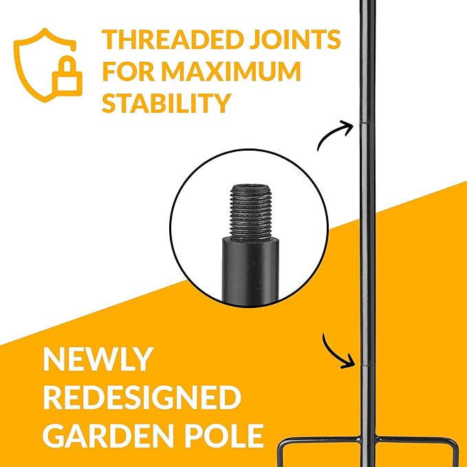 Good Directions Bronze Finish Bird Bath on Garden Pole 13"