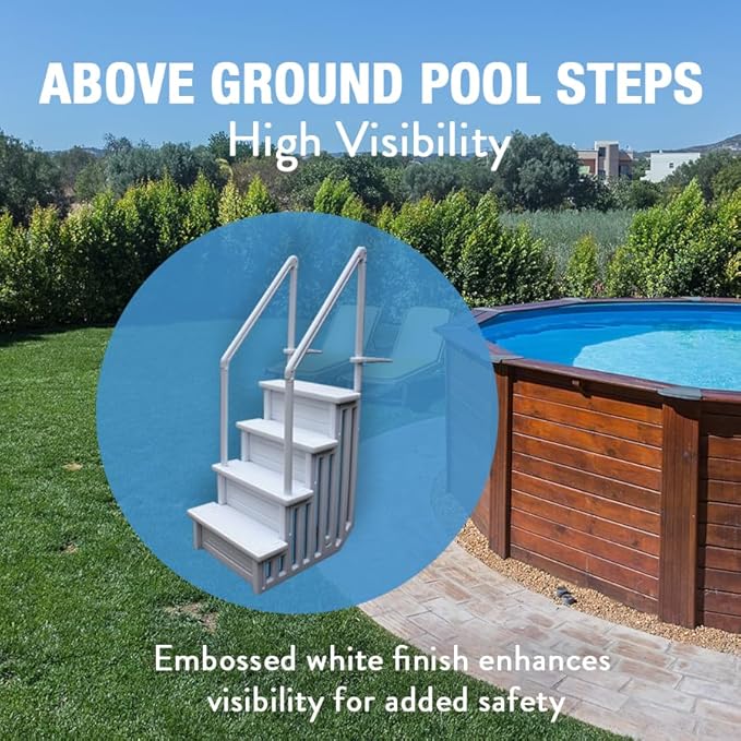 Doheny's Pool Step for Above Ground Swimming Pools