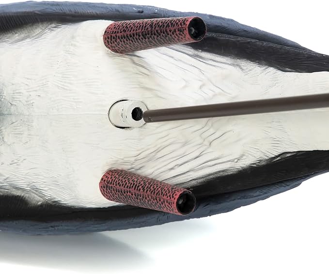 Higdon Outdoors Blue Heron Confidence Decoy for Waterfowl and Ornamental Water Garden, Pond and Landscape Decoration Plus Pest Deterrent